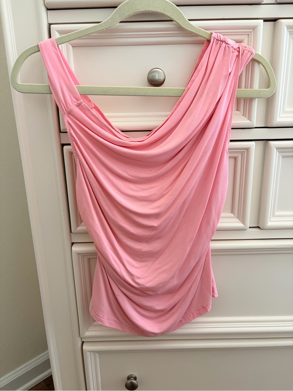 Princess Polly Draped Bubblegum Pink top